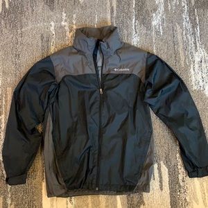 COPY - Columbia Lightweight RainJacket (w/ hideaway hood)